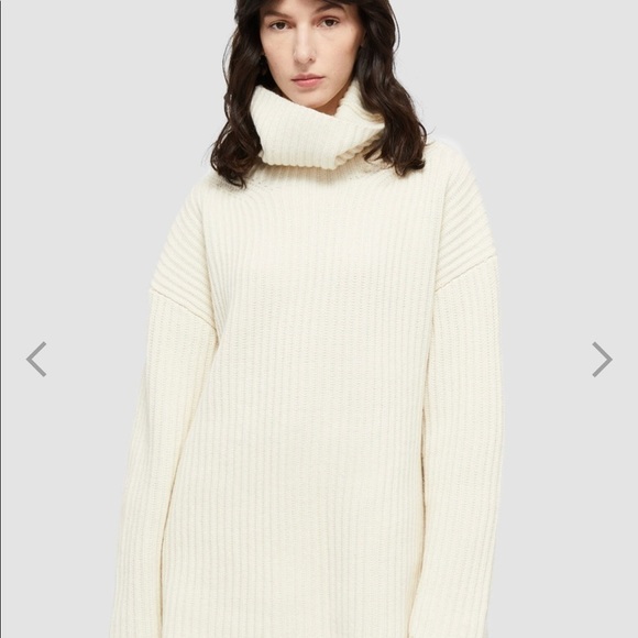 JOSEPH LTD CARDIGAN STITCH HIGH NECK JUMPER SWEATER MADE IN LONDON - Picture 2 of 8